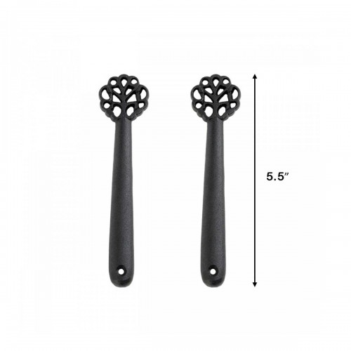 Black Stair Carpet Runner Holder Clip Aluminum Pack of 13 image-8