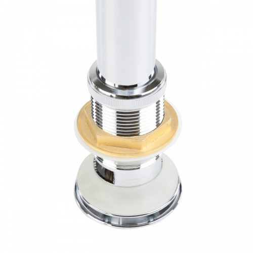 Chrome Brass Centerset Bathroom Sink Faucet 4" L with Supply Lines and Drain image-3