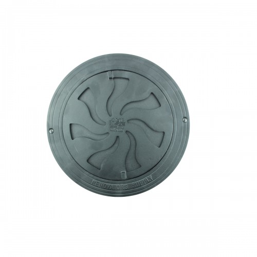 2 Round Heat Register Wall Floor Vent Grate Cast Aluminum 8