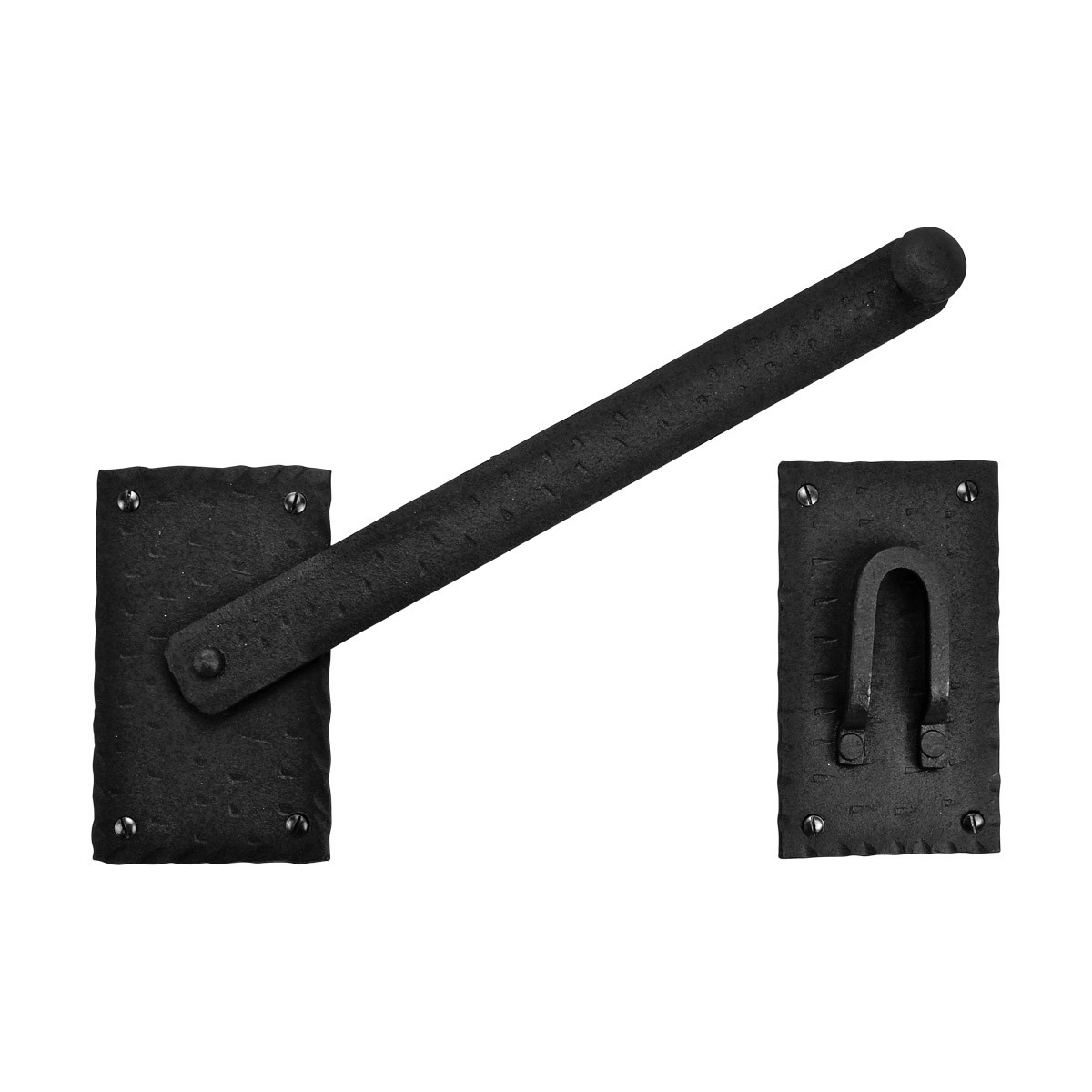 Black Lift Gate Latch Lock Wrought Iron Gate Latch 12 Inch Item35906