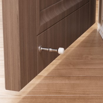 Silicone Door Stopper Tip White 1/4 Inch ID 2 - 10PK Bumper Stopper Wall Protect 