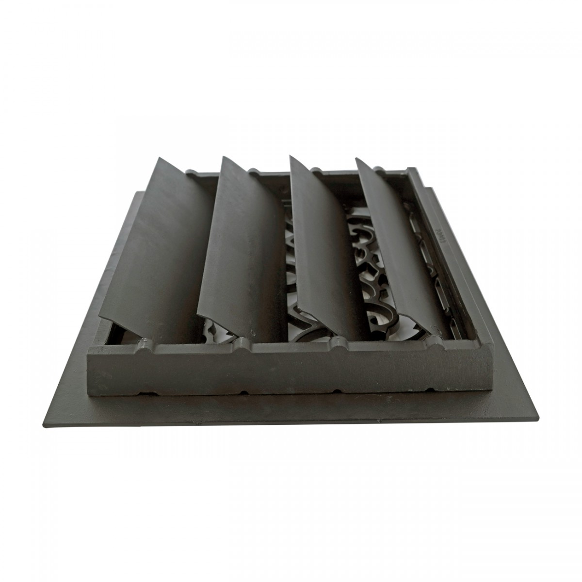 4 Floor Heat Register Louver Vent Victorian Cast 12 x 12 Duct