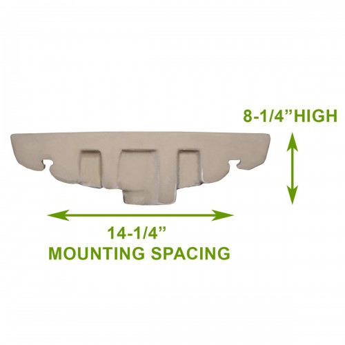 Wall Mount Small Vessel Sink With Overflow Hole and Single Faucet Hole Set of 2 image-17