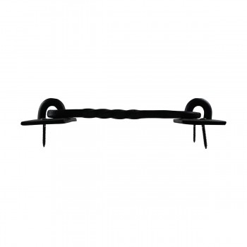 10 Cabin Hook Eye Shed Gate Door Latch Locker Holder 6" Iron image-9