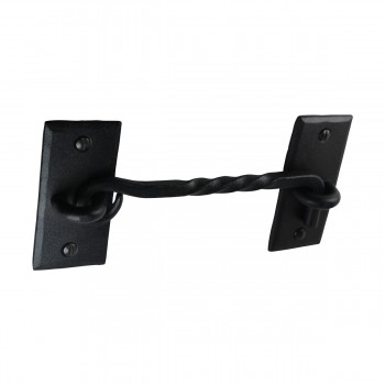 10 Cabin Hook Eye Shed Gate Door Latch Locker Holder 6" Iron image-10