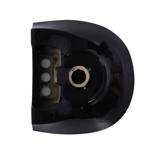 Black Bathroom Pedestal Sink 4" Centers with Overflow image-15