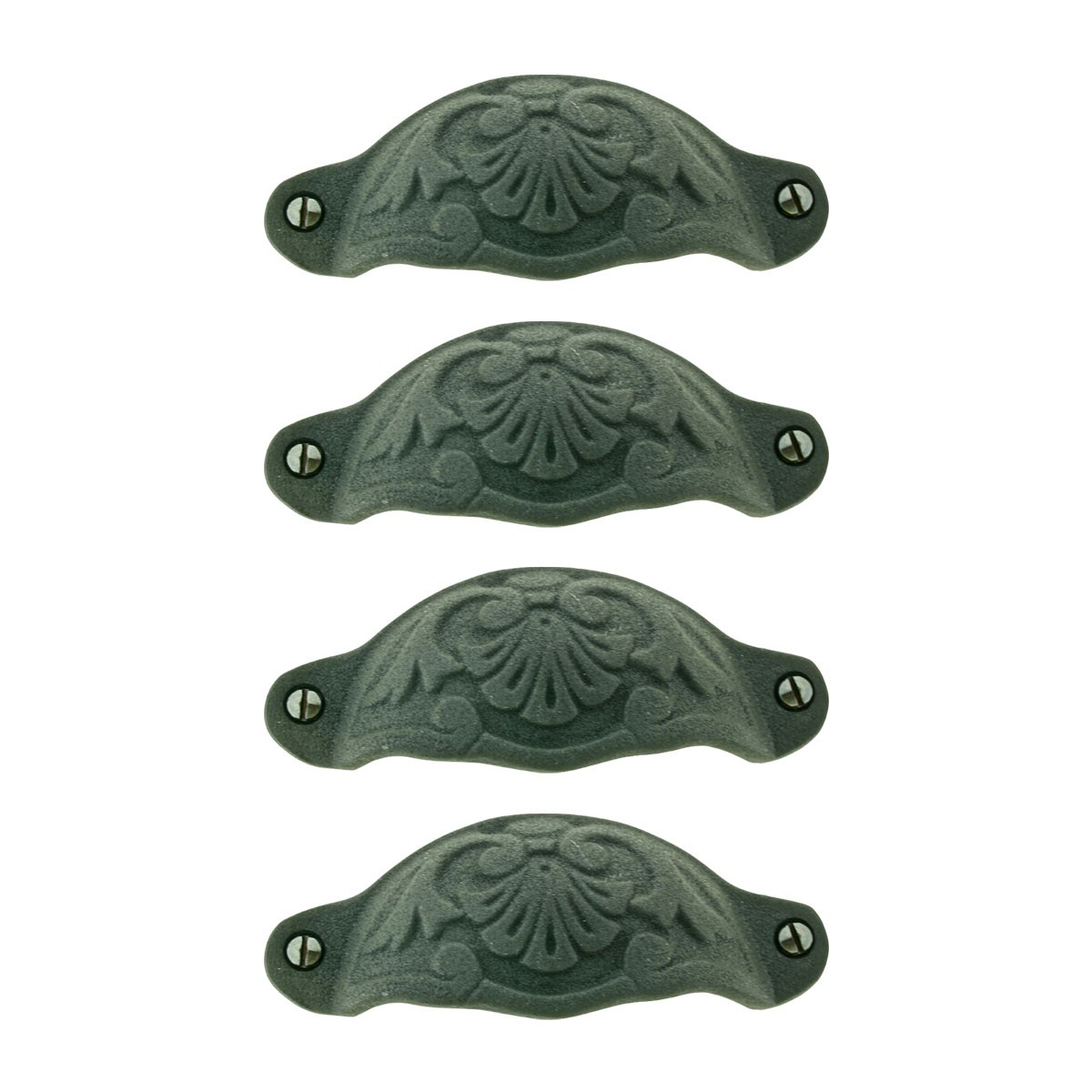 Pull Wrought Iron Colonial Design Pack of 4