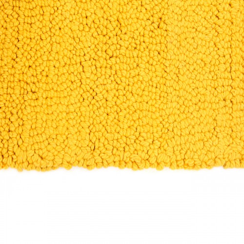 Carpet Runner Yellow 100 Cotton Hooked Rug 30" x 96" Renovator