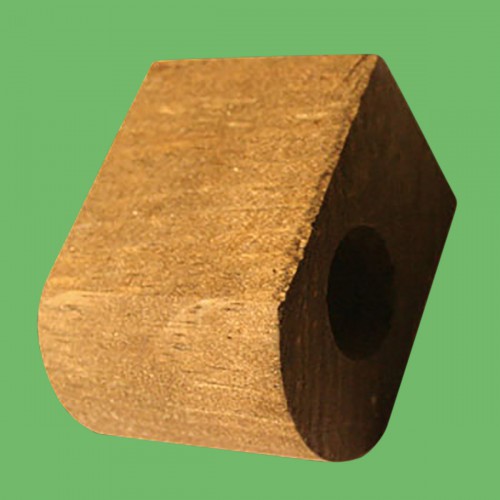Curtain Rod Coupler Support Antique Pine 3" Projection image-2