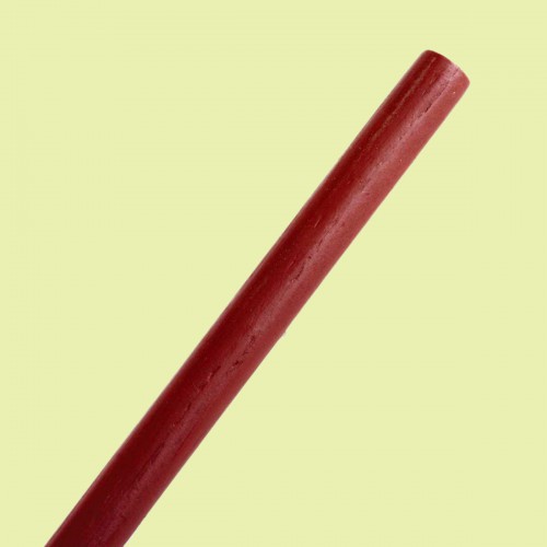 Red Curtain Rods Raleigh Red Pine 48" Window Curtain Rod Only image-2