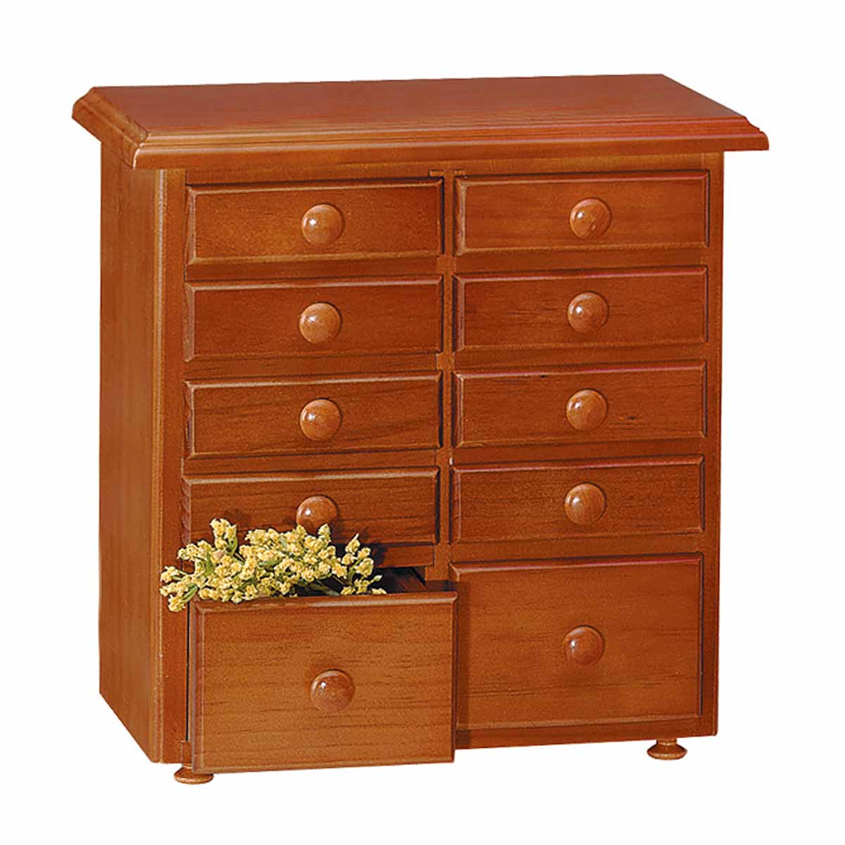 Kitchen Spice Chest Heirloom Pine Chest Only