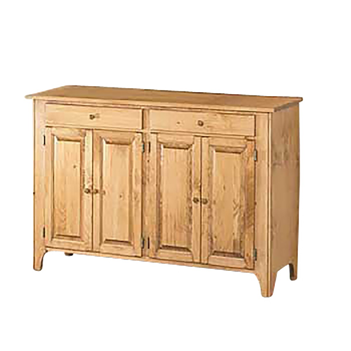 Walden Honey Pine Walden Hutch Base Honey Pine 35 H x 55 W