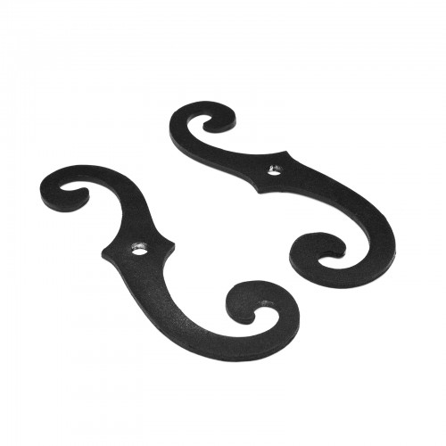 Cast Iron Window Shutter Dogs (Pair) Vintage Style 61/2 H