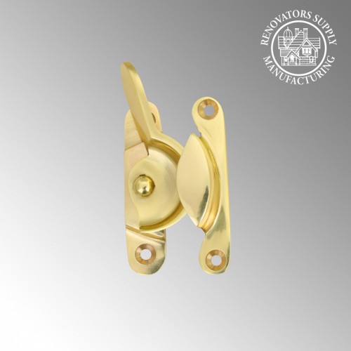 Brass Window Hardware Sash Lock Fastener Lacquered Latch Lock image-2