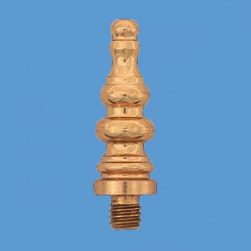 Hinge Finial Steeple Pair Medium Solid Brass Renovators