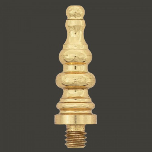 Door Hinges Solid Brass Large Steeple Hinge Finial Pair image-2