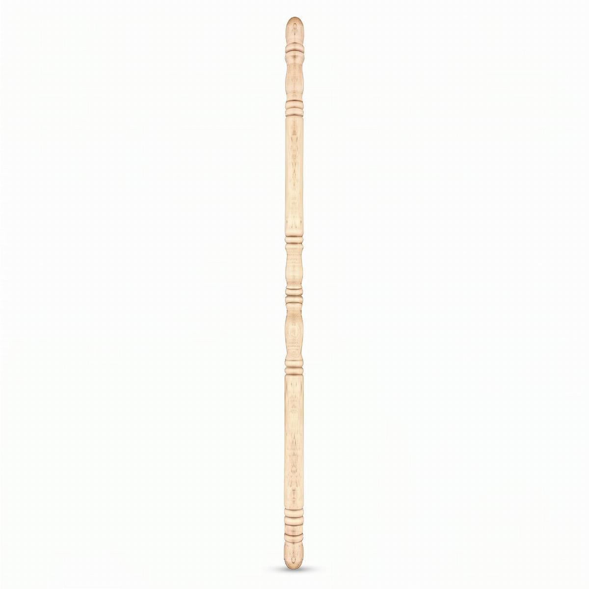 Light Hardwood Edge and Corner Guards Unfinished 1" Diameter Corner Protector image-3