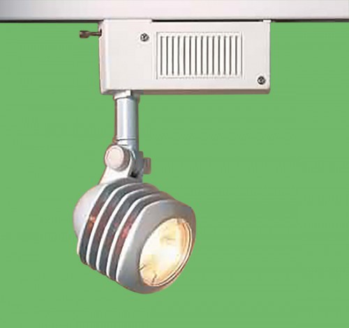Track Lighting White Accordian Track Light 3.5"L x 6"H image-2
