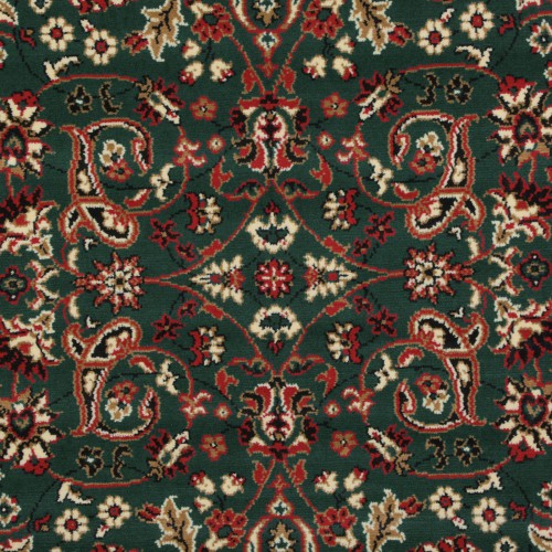 Area Rug Rectangular 5 Feet 7 Inches x  3 Feet 11 Inches Green Polypropylene image-7